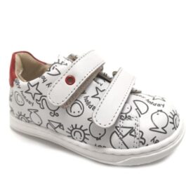 Sneaker da bambini da colorare - Rosso