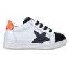 Sneaker da bambino in vitello bianco