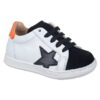 Sneaker da bambino in vitello bianco
